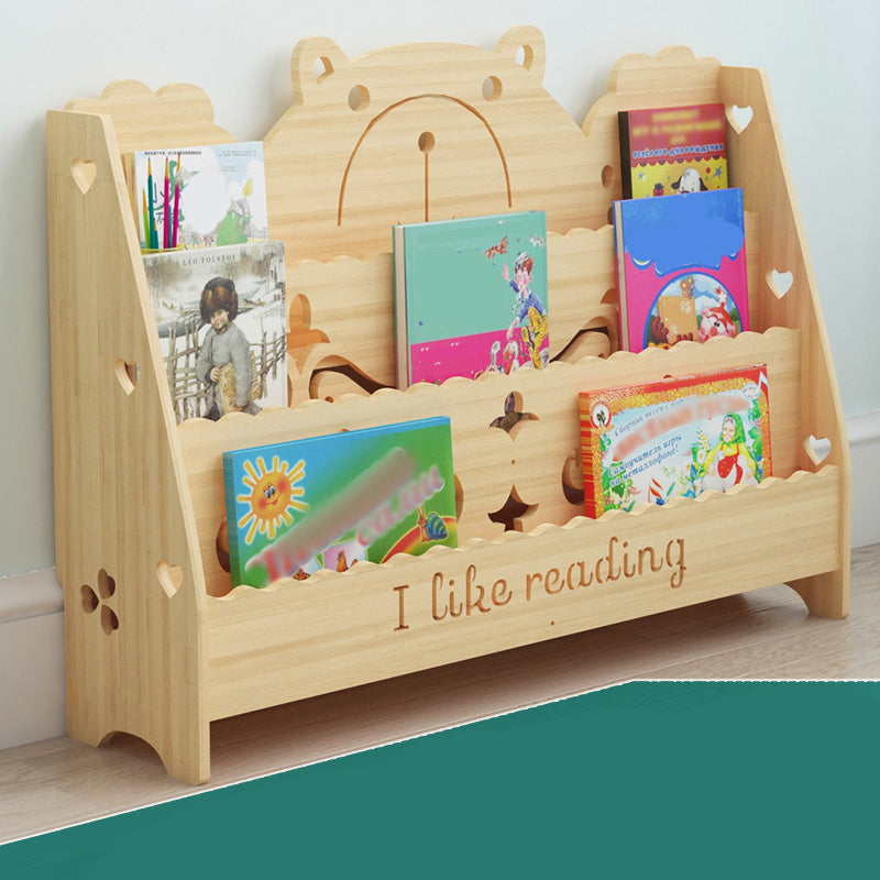 Scandinavian Style Bookshelf Closed Back Solid Wood Bookcase for Home and Office Clearhalo 'Bookcases' 'furn' 'furn_bookcases' 'Furniture' 'furniture_bookcases' 'kitchen' 'kitchen_bookcases' 'Living Room Furniture' 'Office Furniture' 4750064