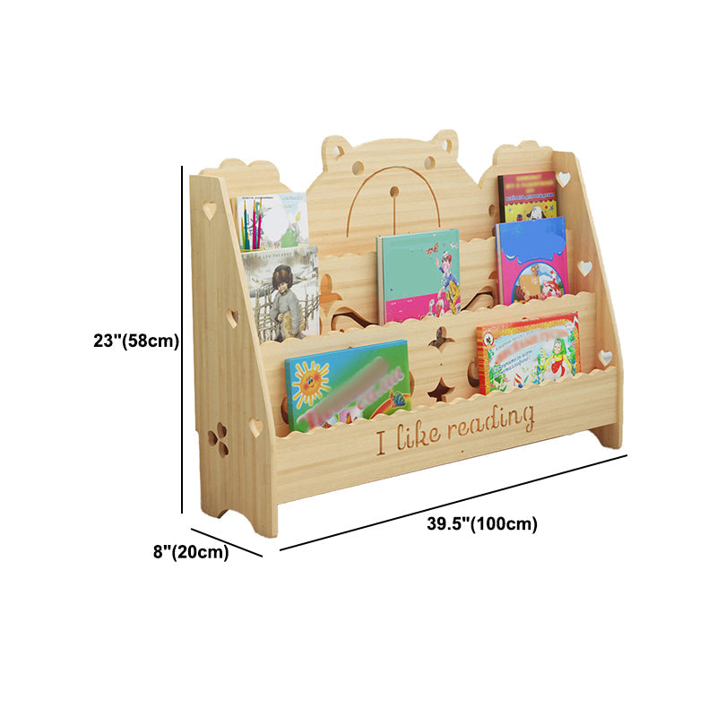 Scandinavian Style Bookshelf Closed Back Solid Wood Bookcase for Home and Office Clearhalo 'Bookcases' 'furn' 'furn_bookcases' 'Furniture' 'furniture_bookcases' 'kitchen' 'kitchen_bookcases' 'Living Room Furniture' 'Office Furniture' 4750066