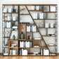 78.74"H Bookshelf Industrial Style Open Back Bookcase for Home Office Clearhalo 'Bookcases' 'furn' 'furn_bookcases' 'Furniture' 'furniture_bookcases' 'kitchen' 'kitchen_bookcases' 'Living Room Furniture' 'Office Furniture' 4750157
