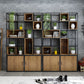 Industrial Style Bookshelf Solid Wood Open Back Bookcase for Home Office Clearhalo 'Bookcases' 'furn' 'furn_bookcases' 'Furniture' 'furniture_bookcases' 'kitchen' 'kitchen_bookcases' 'Living Room Furniture' 'Office Furniture' 4750236