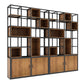 Industrial Style Bookshelf Solid Wood Open Back Bookcase for Home Office Clearhalo 'Bookcases' 'furn' 'furn_bookcases' 'Furniture' 'furniture_bookcases' 'kitchen' 'kitchen_bookcases' 'Living Room Furniture' 'Office Furniture' 4750245
