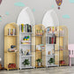 Scandinavian Style Bookcase Closed Back Bookshelf for Office Home Study Room Clearhalo 'Bookcases' 'furn' 'furn_bookcases' 'Furniture' 'furniture_bookcases' 'kitchen' 'kitchen_bookcases' 'Living Room Furniture' 'Office Furniture' 4750259
