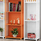 Scandinavian Style Bookcase Closed Back Bookshelf for Office Home Study Room Clearhalo 'Bookcases' 'furn' 'furn_bookcases' 'Furniture' 'furniture_bookcases' 'kitchen' 'kitchen_bookcases' 'Living Room Furniture' 'Office Furniture' 4750264