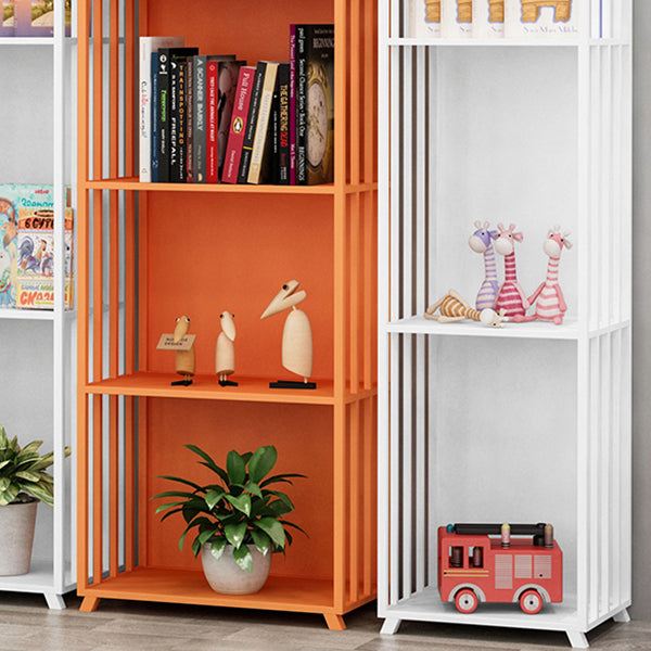 Scandinavian Style Bookcase Closed Back Bookshelf for Office Home Study Room Clearhalo 'Bookcases' 'furn' 'furn_bookcases' 'Furniture' 'furniture_bookcases' 'kitchen' 'kitchen_bookcases' 'Living Room Furniture' 'Office Furniture' 4750264