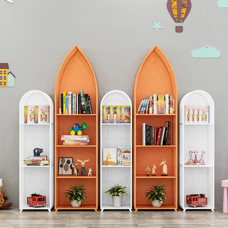 Scandinavian Style Bookcase Closed Back Bookshelf for Office Home Study Room Clearhalo 'Bookcases' 'furn' 'furn_bookcases' 'Furniture' 'furniture_bookcases' 'kitchen' 'kitchen_bookcases' 'Living Room Furniture' 'Office Furniture' 4750267