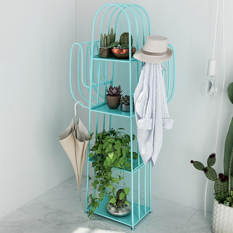 Closed Back Bookshelf Scandinavian Style Bookcase for Home Office Study Room Blue Clearhalo 'Bookcases' 'furn' 'furn_bookcases' 'Furniture' 'furniture_bookcases' 'kitchen' 'kitchen_bookcases' 'Living Room Furniture' 'Office Furniture' 4750278