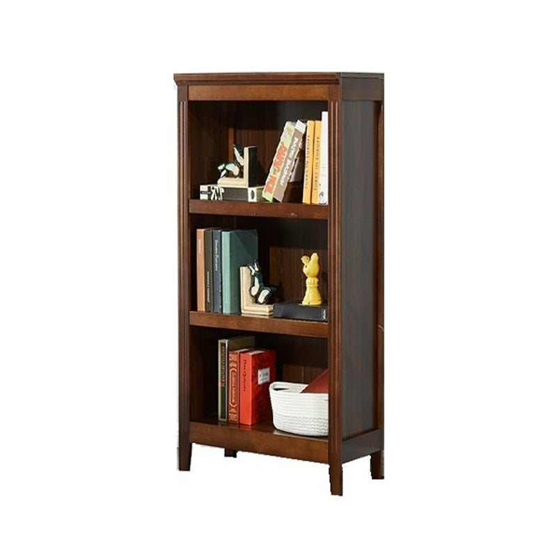 Contemporary Poplar Standard Bookshelf Closed Back Vertical Bookshelf for Bedroom 23.6"L x 12.2"W x 48"H Clearhalo 'Bookcases' 'furn' 'furn_bookcases' 'Furniture' 'furniture_bookcases' 'kitchen' 'kitchen_bookcases' 'Living Room Furniture' 'Office Furniture' 4750315