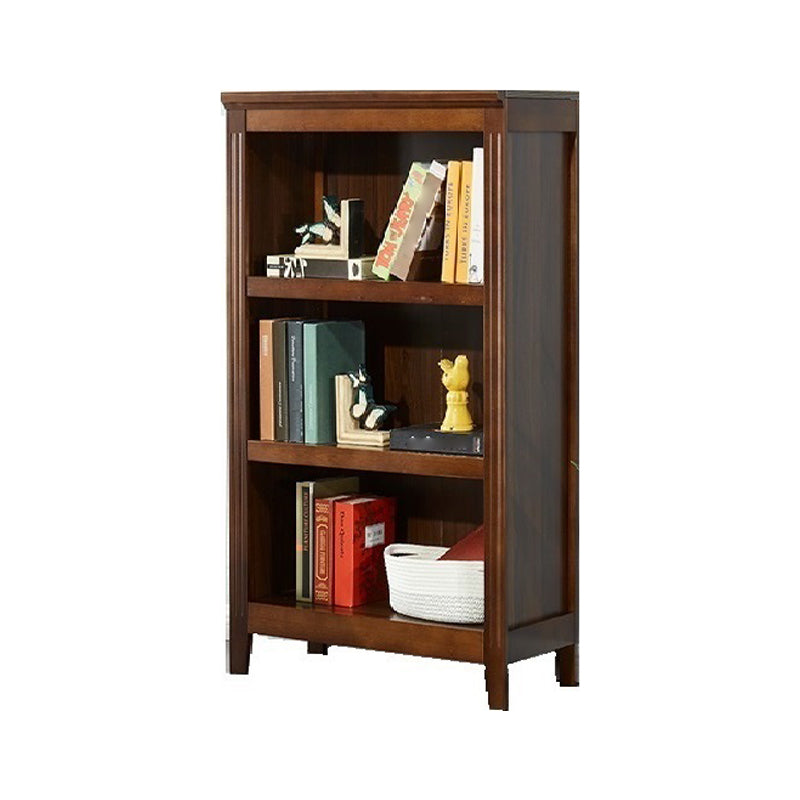 Contemporary Poplar Standard Bookshelf Closed Back Vertical Bookshelf for Bedroom 28.3"L x 12.2"W x 48"H Clearhalo 'Bookcases' 'furn' 'furn_bookcases' 'Furniture' 'furniture_bookcases' 'kitchen' 'kitchen_bookcases' 'Living Room Furniture' 'Office Furniture' 4750318