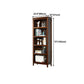 Contemporary Poplar Standard Bookshelf Closed Back Vertical Bookshelf for Bedroom Clearhalo 'Bookcases' 'furn' 'furn_bookcases' 'Furniture' 'furniture_bookcases' 'kitchen' 'kitchen_bookcases' 'Living Room Furniture' 'Office Furniture' 4750331