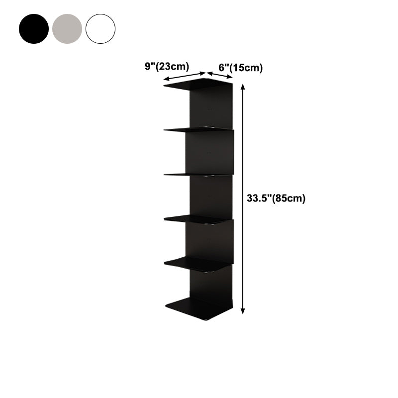 Contemporary Style Bookcase Invisible Bookshelf for Office Home Study Room Clearhalo 'Bookcases' 'furn' 'furn_bookcases' 'Furniture' 'furniture_bookcases' 'kitchen' 'kitchen_bookcases' 'Living Room Furniture' 'Office Furniture' 4750382