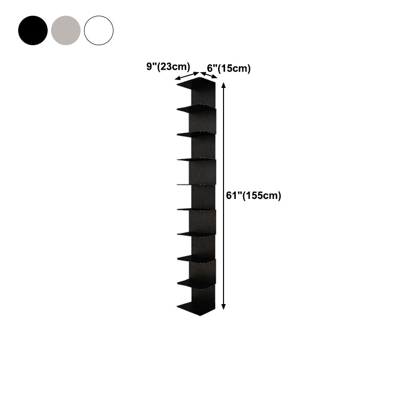 Contemporary Style Bookcase Invisible Bookshelf for Office Home Study Room Clearhalo 'Bookcases' 'furn' 'furn_bookcases' 'Furniture' 'furniture_bookcases' 'kitchen' 'kitchen_bookcases' 'Living Room Furniture' 'Office Furniture' 4750384