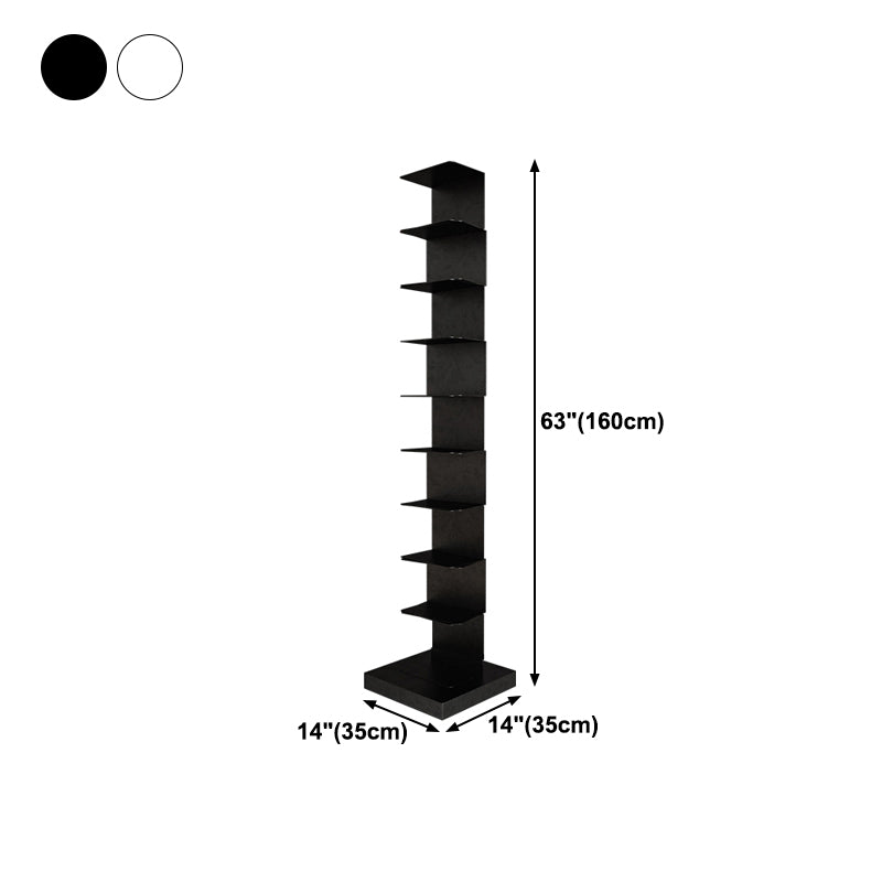 Contemporary Style Bookcase Invisible Bookshelf for Office Home Study Room Clearhalo 'Bookcases' 'furn' 'furn_bookcases' 'Furniture' 'furniture_bookcases' 'kitchen' 'kitchen_bookcases' 'Living Room Furniture' 'Office Furniture' 4750387