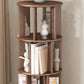 Scandinavian Style Bookshelf with Casters Bookcase for Home Office Study Room Clearhalo 'Bookcases' 'Furniture' 'furniture_bookcases' 'kitchen' 'kitchen_bookcases' 'Living Room Furniture' 'Office Furniture' 4750423