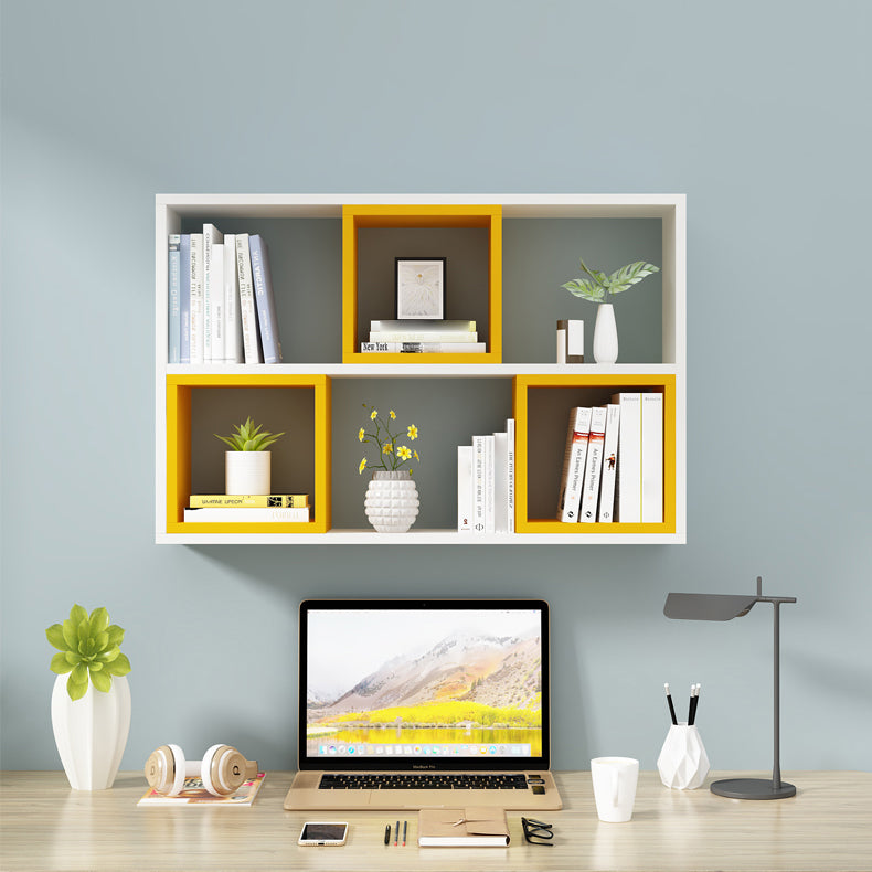 Manufactured Wood Wall Mounted Bookshelf Modern Bookshelf for Home Clearhalo 'Bookcases' 'furn' 'furn_bookcases' 'Furniture' 'furniture_bookcases' 'kitchen' 'kitchen_bookcases' 'Living Room Furniture' 'Office Furniture' 4750469