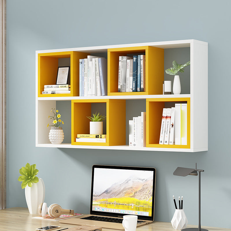 Manufactured Wood Wall Mounted Bookshelf Modern Bookshelf for Home Clearhalo 'Bookcases' 'furn' 'furn_bookcases' 'Furniture' 'furniture_bookcases' 'kitchen' 'kitchen_bookcases' 'Living Room Furniture' 'Office Furniture' 4750472