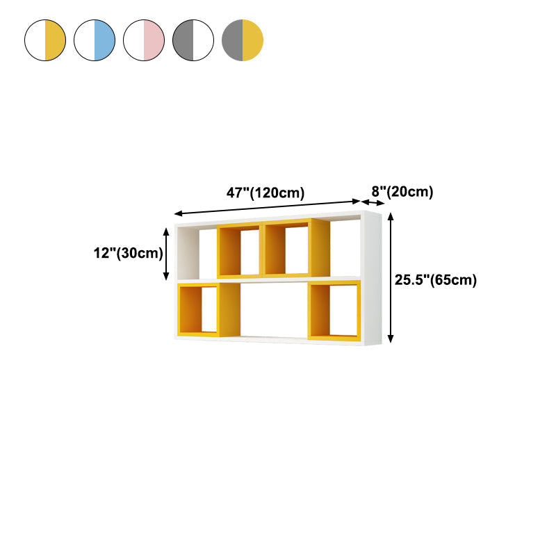 Manufactured Wood Wall Mounted Bookshelf Modern Bookshelf for Home Clearhalo 'Bookcases' 'furn' 'furn_bookcases' 'Furniture' 'furniture_bookcases' 'kitchen' 'kitchen_bookcases' 'Living Room Furniture' 'Office Furniture' 4750502