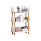 Manufactured Wood Etagere Bookshelf Modern Vertical Open Bookshelf 15.7"L x 9.4"W x 34.3"H White Clearhalo 'Bookcases' 'furn' 'furn_bookcases' 'Furniture' 'furniture_bookcases' 'kitchen' 'kitchen_bookcases' 'Living Room Furniture' 'Office Furniture' 4750506