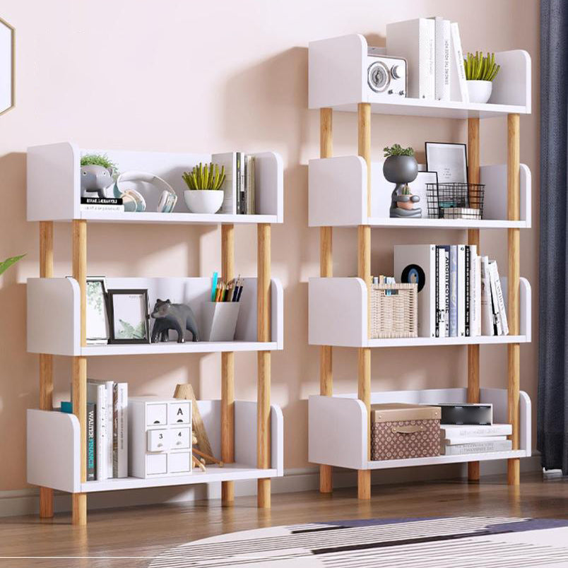 Manufactured Wood Etagere Bookshelf Modern Vertical Open Bookshelf Clearhalo 'Bookcases' 'furn' 'furn_bookcases' 'Furniture' 'furniture_bookcases' 'kitchen' 'kitchen_bookcases' 'Living Room Furniture' 'Office Furniture' 4750510