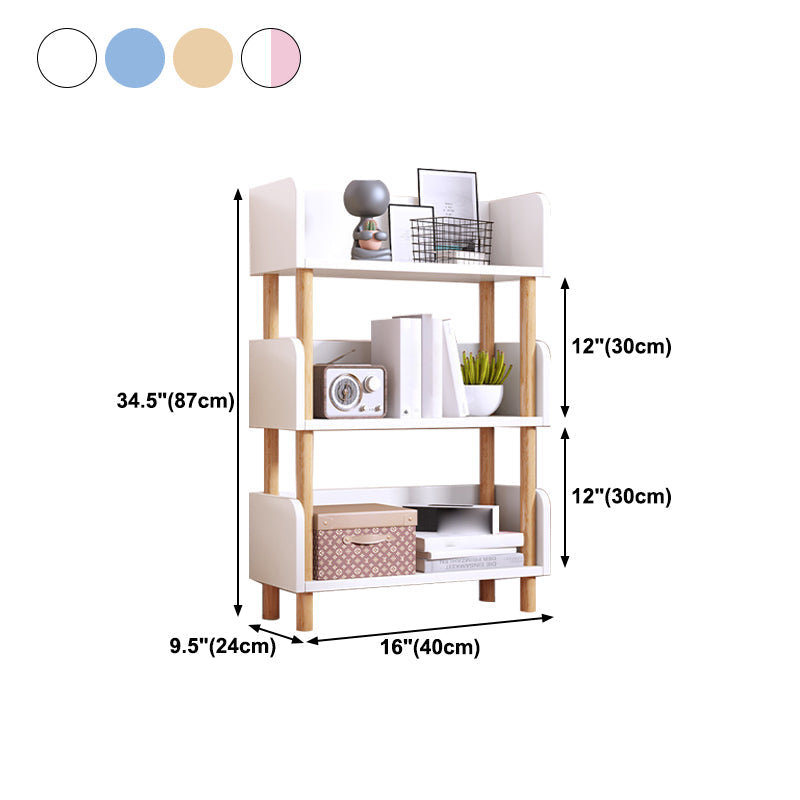 Manufactured Wood Etagere Bookshelf Modern Vertical Open Bookshelf Clearhalo 'Bookcases' 'furn' 'furn_bookcases' 'Furniture' 'furniture_bookcases' 'kitchen' 'kitchen_bookcases' 'Living Room Furniture' 'Office Furniture' 4750533