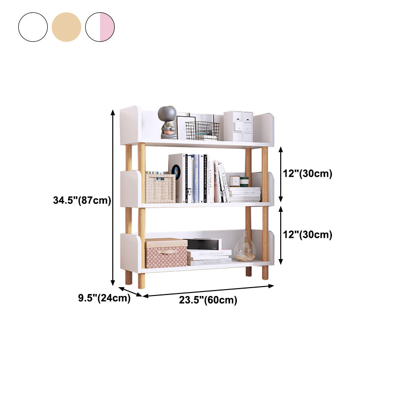Manufactured Wood Etagere Bookshelf Modern Vertical Open Bookshelf Clearhalo 'Bookcases' 'furn' 'furn_bookcases' 'Furniture' 'furniture_bookcases' 'kitchen' 'kitchen_bookcases' 'Living Room Furniture' 'Office Furniture' 4750534