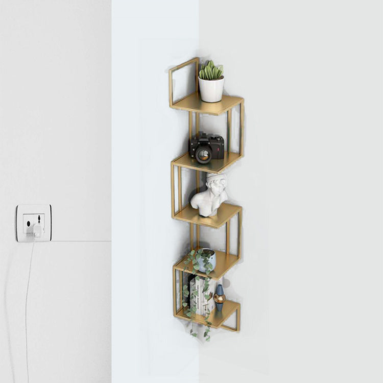 Closed Back Bookshelf Contemporary Style Wall Mounted Bookcase for Office Home Study Room Clearhalo 'Bookcases' 'furn' 'furn_bookcases' 'Furniture' 'furniture_bookcases' 'kitchen' 'kitchen_bookcases' 'Living Room Furniture' 'Office Furniture' 4750543