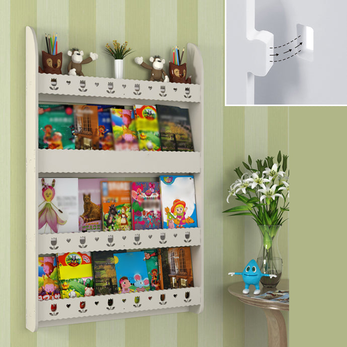 Contemporary Wall Unit Bookshelf Solid and Manufactured Wood Bookshelf Clearhalo 'Bookcases' 'furn' 'furn_bookcases' 'Furniture' 'furniture_bookcases' 'kitchen' 'kitchen_bookcases' 'Living Room Furniture' 'Office Furniture' 4750560