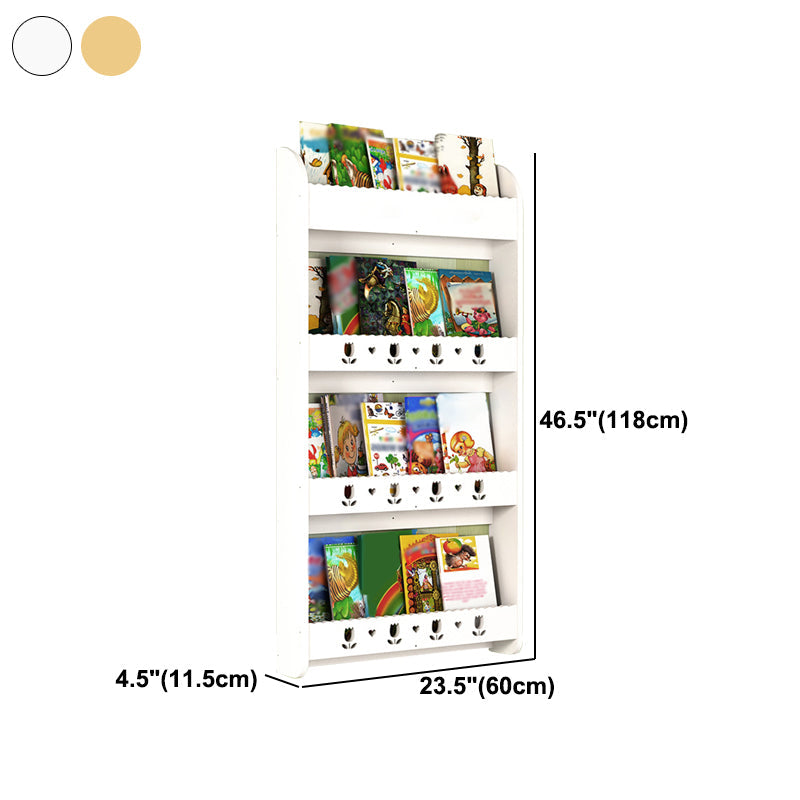 Contemporary Wall Unit Bookshelf Solid and Manufactured Wood Bookshelf Clearhalo 'Bookcases' 'furn' 'furn_bookcases' 'Furniture' 'furniture_bookcases' 'kitchen' 'kitchen_bookcases' 'Living Room Furniture' 'Office Furniture' 4750573