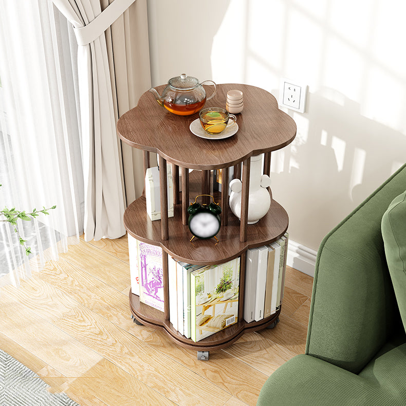 Solid Wood Bookshelf Contemporary Style Open Back Bookcase for Home Office Study Room Clearhalo 'Bookcases' 'Furniture' 'furniture_bookcases' 'kitchen' 'kitchen_bookcases' 'Living Room Furniture' 'Office Furniture' 4750599