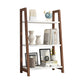 Scandinavian Style Bookshelf Open Back Bookcase for Study Room and Office 19.7"L x 11.8"W x 35.4"H Brown Clearhalo 'Bookcases' 'furn' 'furn_bookcases' 'Furniture' 'furniture_bookcases' 'kitchen' 'kitchen_bookcases' 'Living Room Furniture' 'Office Furniture' 4750610