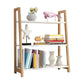 Scandinavian Style Bookshelf Open Back Bookcase for Study Room and Office 27.6"L x 11.8"W x 35.4"H Natural Clearhalo 'Bookcases' 'furn' 'furn_bookcases' 'Furniture' 'furniture_bookcases' 'kitchen' 'kitchen_bookcases' 'Living Room Furniture' 'Office Furniture' 4750612