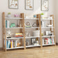 Scandinavian Style Bookshelf Open Back Bookcase for Study Room and Office Clearhalo 'Bookcases' 'furn' 'furn_bookcases' 'Furniture' 'furniture_bookcases' 'kitchen' 'kitchen_bookcases' 'Living Room Furniture' 'Office Furniture' 4750622
