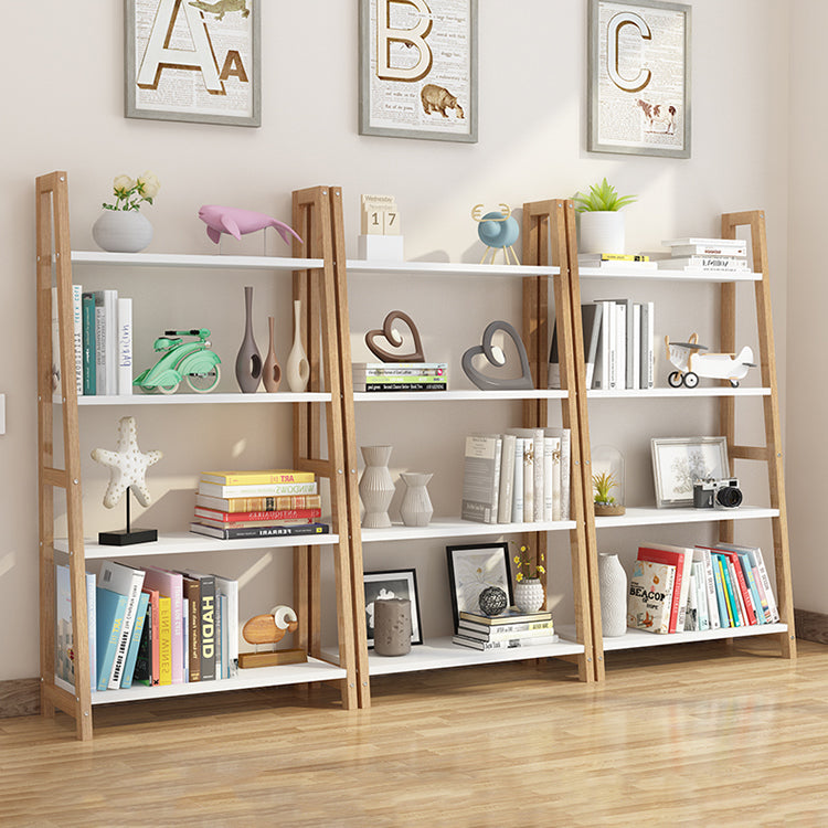 Scandinavian Style Bookshelf Open Back Bookcase for Study Room and Office Clearhalo 'Bookcases' 'furn' 'furn_bookcases' 'Furniture' 'furniture_bookcases' 'kitchen' 'kitchen_bookcases' 'Living Room Furniture' 'Office Furniture' 4750622
