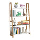 Scandinavian Style Bookshelf Open Back Bookcase for Study Room and Office 27.6"L x 11.8"W x 43.3"H Natural Clearhalo 'Bookcases' 'furn' 'furn_bookcases' 'Furniture' 'furniture_bookcases' 'kitchen' 'kitchen_bookcases' 'Living Room Furniture' 'Office Furniture' 4750623