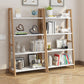 Scandinavian Style Bookshelf Open Back Bookcase for Study Room and Office Clearhalo 'Bookcases' 'furn' 'furn_bookcases' 'Furniture' 'furniture_bookcases' 'kitchen' 'kitchen_bookcases' 'Living Room Furniture' 'Office Furniture' 4750626
