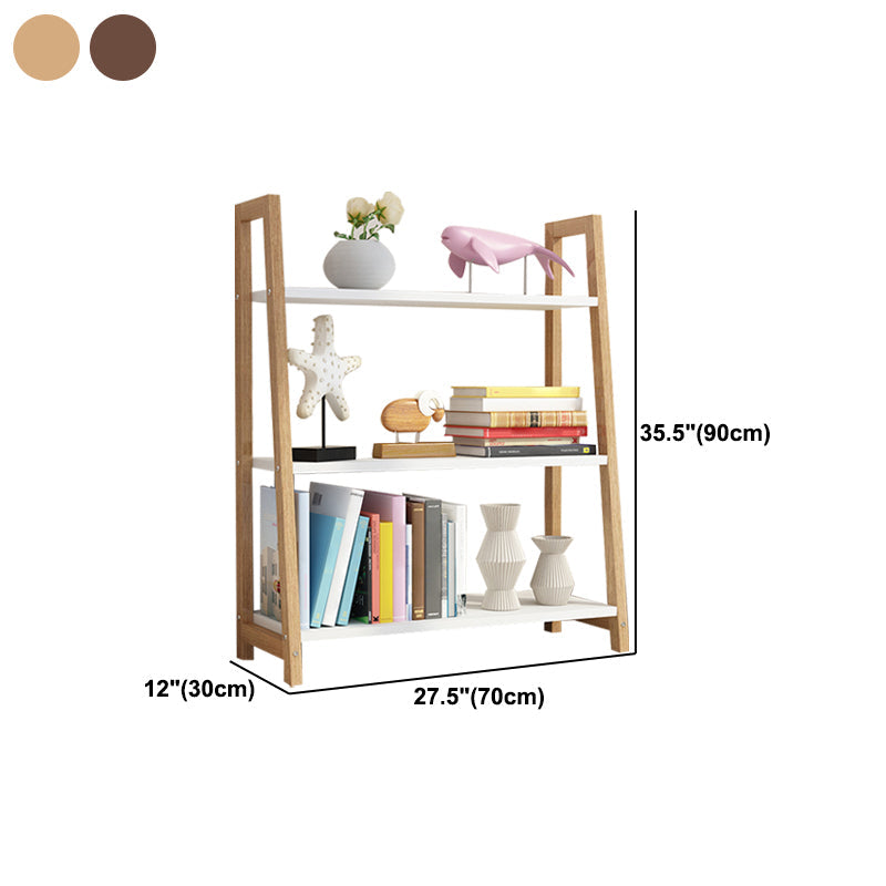Scandinavian Style Bookshelf Open Back Bookcase for Study Room and Office Clearhalo 'Bookcases' 'furn' 'furn_bookcases' 'Furniture' 'furniture_bookcases' 'kitchen' 'kitchen_bookcases' 'Living Room Furniture' 'Office Furniture' 4750633
