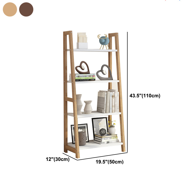 Scandinavian Style Bookshelf Open Back Bookcase for Study Room and Office Clearhalo 'Bookcases' 'furn' 'furn_bookcases' 'Furniture' 'furniture_bookcases' 'kitchen' 'kitchen_bookcases' 'Living Room Furniture' 'Office Furniture' 4750634