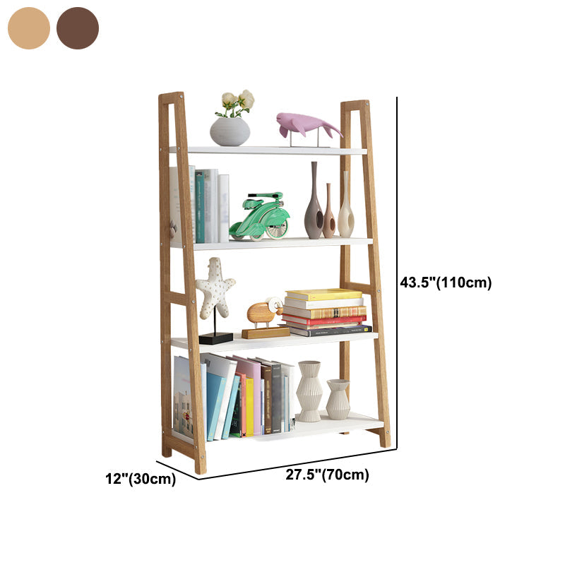 Scandinavian Style Bookshelf Open Back Bookcase for Study Room and Office Clearhalo 'Bookcases' 'furn' 'furn_bookcases' 'Furniture' 'furniture_bookcases' 'kitchen' 'kitchen_bookcases' 'Living Room Furniture' 'Office Furniture' 4750636