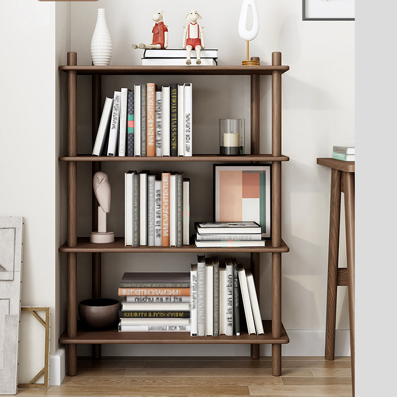 Modern Style Open Bookshelf Solid Wood Etagere Shelf Bookcase for Home Clearhalo 'Bookcases' 'furn' 'furn_bookcases' 'Furniture' 'furniture_bookcases' 'kitchen' 'kitchen_bookcases' 'Living Room Furniture' 'Office Furniture' 4750709