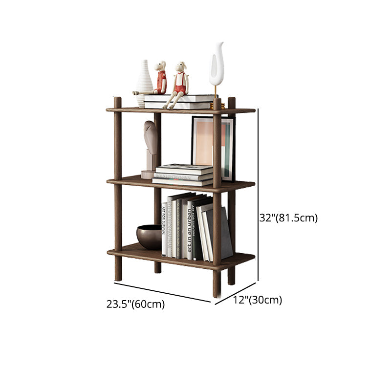 Modern Style Open Bookshelf Solid Wood Etagere Shelf Bookcase for Home Clearhalo 'Bookcases' 'furn' 'furn_bookcases' 'Furniture' 'furniture_bookcases' 'kitchen' 'kitchen_bookcases' 'Living Room Furniture' 'Office Furniture' 4750724
