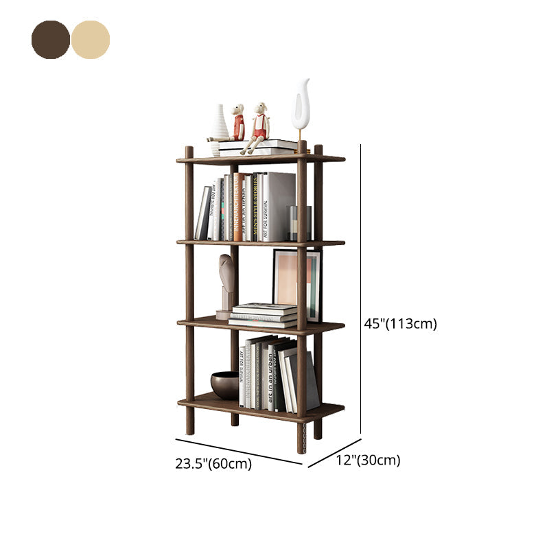 Modern Style Open Bookshelf Solid Wood Etagere Shelf Bookcase for Home Clearhalo 'Bookcases' 'furn' 'furn_bookcases' 'Furniture' 'furniture_bookcases' 'kitchen' 'kitchen_bookcases' 'Living Room Furniture' 'Office Furniture' 4750726