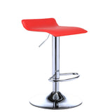 Contemporary PU Leather Swivel Barstool Indoor Bar Stool with Low Back Clearhalo 'Bar Furniture' 'Bar Stools' 'bar_stools' 'furn' 'furn_bar_stools' 'Furniture' 'furniture_bar_stools' 'Kitchen & Dining Furniture' 4757304