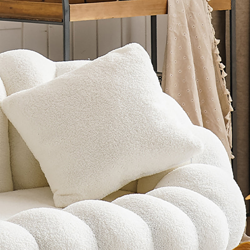 Modern Solid Color Curved Sofa with Sloped Arms for Bedroom Living Room Clearhalo 'furn' 'furn_sofas' 'Furniture' 'furniture_sofas' 'kitchen' 'kitchen_sofas' 'Living Room Furniture' 'Sofa' 'sofas' 4757962