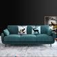 Pure Color Sofa Flared Arm Slipcovered Sofa for Room and Home Green Sponge Clearhalo 'furn' 'furn_sofas' 'Furniture' 'furniture_sofas' 'kitchen' 'kitchen_sofas' 'Living Room Furniture' 'Sofa' 'sofas' 4758030