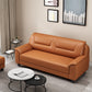 Pillow Top Arm Sofa 55.12"/70.87" W Faux Leather 3-Seat Loveseat Clearhalo 'furn' 'furn_sofas' 'Furniture' 'furniture_sofas' 'kitchen' 'kitchen_sofas' 'Living Room Furniture' 'Sofa' 'sofas' 4758042