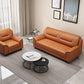 Pillow Top Arm Sofa 55.12"/70.87" W Faux Leather 3-Seat Loveseat Clearhalo 'furn' 'furn_sofas' 'Furniture' 'furniture_sofas' 'kitchen' 'kitchen_sofas' 'Living Room Furniture' 'Sofa' 'sofas' 4758046