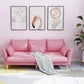 Modern Linen Sloped Arm Sofa with Bolster Pillows for Living Room Pink Clearhalo 'furn' 'furn_sofas' 'Furniture' 'furniture_sofas' 'kitchen' 'kitchen_sofas' 'Living Room Furniture' 'Sofa' 'sofas' 4758085