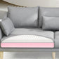 Modern Linen Sloped Arm Sofa with Bolster Pillows for Living Room Clearhalo 'furn' 'furn_sofas' 'Furniture' 'furniture_sofas' 'kitchen' 'kitchen_sofas' 'Living Room Furniture' 'Sofa' 'sofas' 4758094
