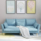 Modern Linen Sloped Arm Sofa with Bolster Pillows for Living Room Light Blue Clearhalo 'furn' 'furn_sofas' 'Furniture' 'furniture_sofas' 'kitchen' 'kitchen_sofas' 'Living Room Furniture' 'Sofa' 'sofas' 4758098