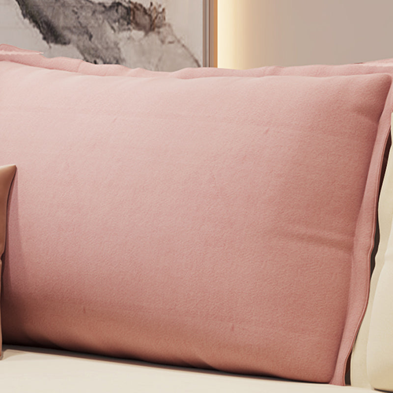 Loose Back Convertible Settee Loveseat Square Arm Standard Bed Settee Clearhalo 'furn' 'furn_sofas' 'Furniture' 'furniture_sofas' 'kitchen' 'kitchen_sofas' 'Living Room Furniture' 'Sofa' 'sofas' 4758233