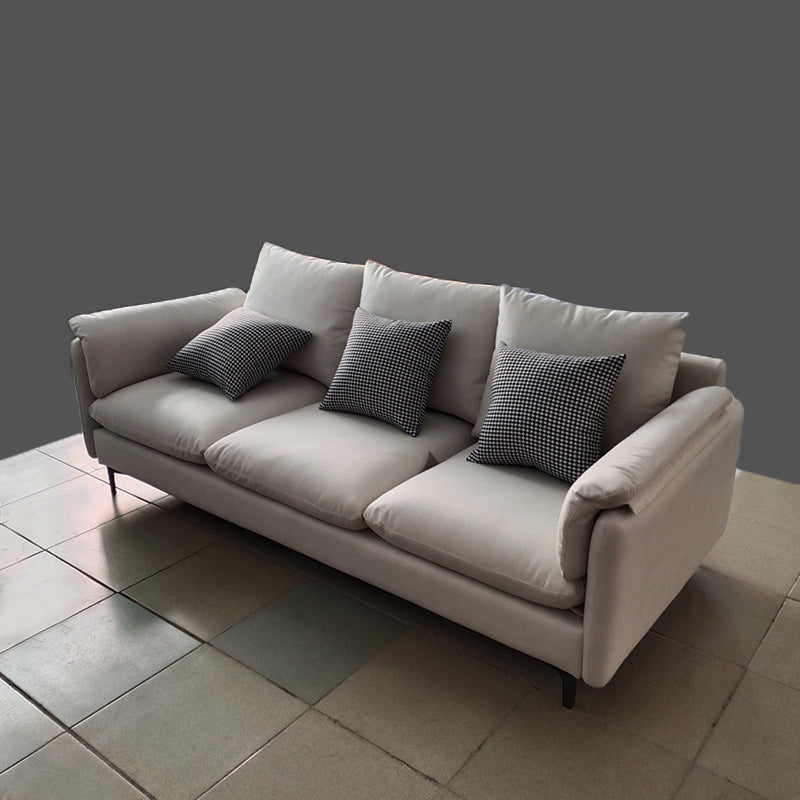 Stationary Living Room Pillow Top Arm Standard Contemporary Seating 71"L x 35.5"W x 33"H Sponge Clearhalo 'furn' 'furn_sofas' 'Furniture' 'furniture_sofas' 'kitchen' 'kitchen_sofas' 'Living Room Furniture' 'Sofa' 'sofas' 4758241